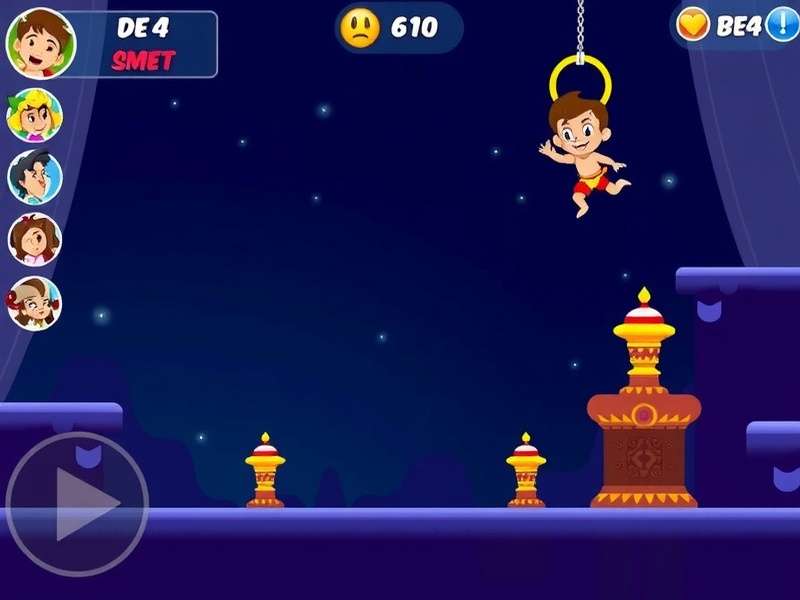 Chhota Bheem Circus Acrobat gameplay screenshot